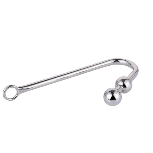 Hook 4417 Steel Anal Balls Two Stainless Pleasurable 0804
